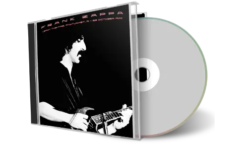 Artwork Cover of Frank Zappa 1977-10-23 CD Pawtucket Audience