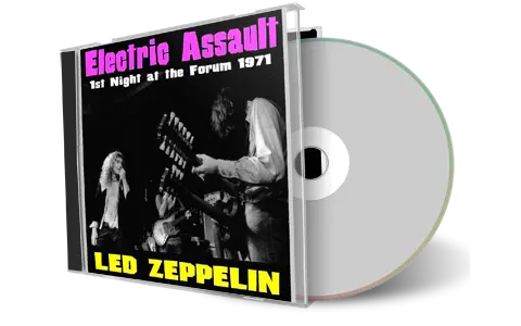 Artwork Cover of Led Zeppelin 1971-08-21 CD Los Angeles Audience