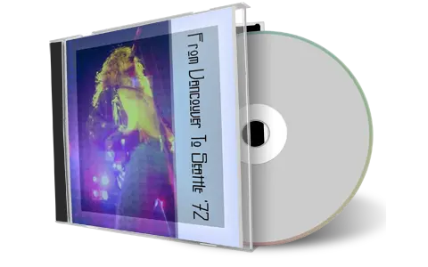 Artwork Cover of Led Zeppelin 1972-06-18 CD Seattle Audience