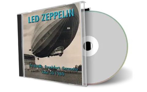 Artwork Cover of Led Zeppelin 1980-06-30 CD Frankfurt Soundboard