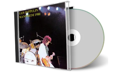 Artwork Cover of Led Zeppelin 1980-07-02 CD Mannheim Soundboard