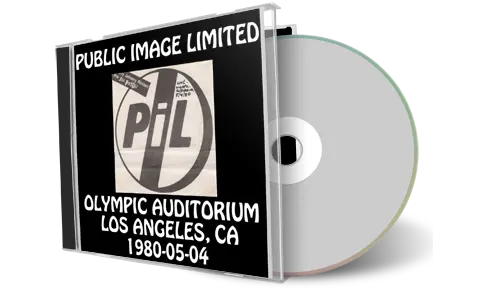 Artwork Cover of Public Image Ltd 1980-05-04 CD Los Angeles Audience