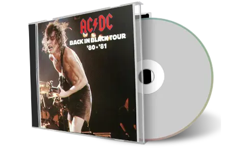 Artwork Cover of ACDC 1980-10-10 CD Springfield Audience