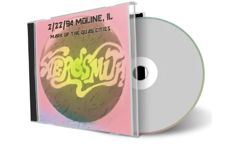 Artwork Cover of Aerosmith 1994-02-22 CD MOLINE Audience