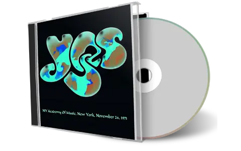 Artwork Cover of Yes 1971-11-24 CD New York City Audience