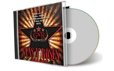 Artwork Cover of Guns N Roses 2009-12-16 CD Osaka Audience