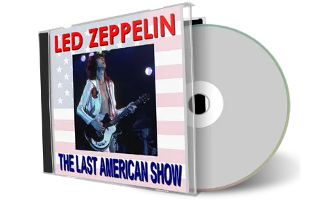 Artwork Cover of Led Zeppelin 1977-07-24 CD Oakland Audience