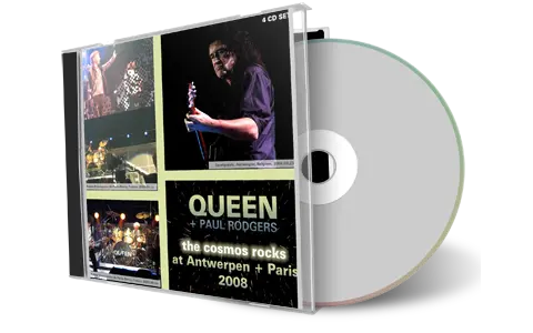 Artwork Cover of Queen 2008-09-24 CD Paris Audience
