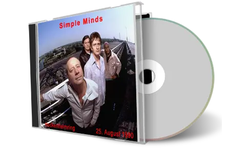 Artwork Cover of Simple Minds 1990-08-25 CD Hockenheim Audience