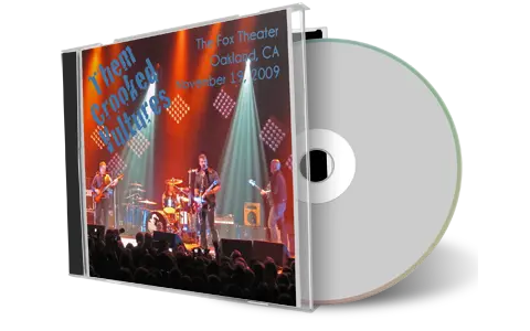 Artwork Cover of Them Crooked Vultures 2009-11-19 CD Oakland Audience