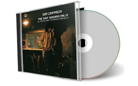 Artwork Cover of Led Zeppelin Compilation CD The Lost Session EP Volume 10 Soundboard