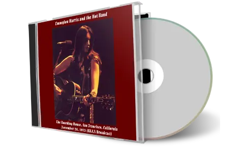 Artwork Cover of Emmylou Harris 1975-11-28 CD San Francisco Soundboard