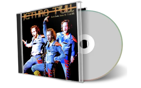 Artwork Cover of Jethro Tull 1976-07-21 CD Boston Audience