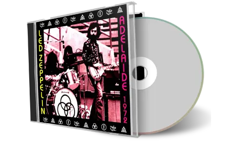 Artwork Cover of Led Zeppelin 1972-02-19 CD Adelaide Audience