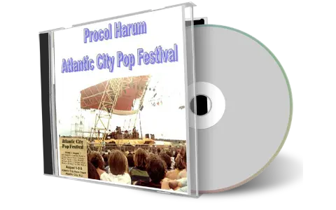 Artwork Cover of Procol Harum 1969-08-01 CD Atlantic City Audience