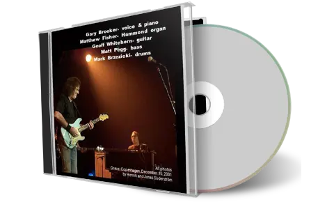 Artwork Cover of Procol Harum 2001-12-13 CD Horsens Audience