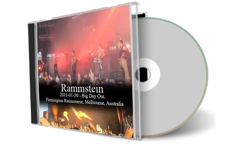Artwork Cover of Rammstein 2011-01-30 CD Melbourne Audience