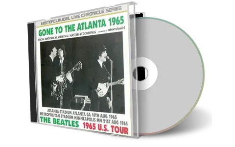 Artwork Cover of The Beatles Compilation CD Gone To The Atlanta 1965 Audience