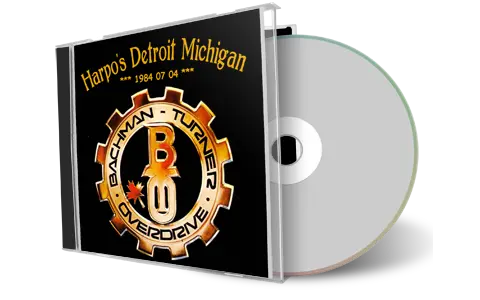 Artwork Cover of BTO 1984-07-01 CD Detroit Soundboard