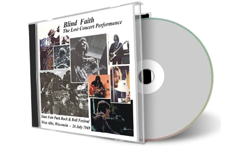 Artwork Cover of Blind Faith Compilation CD The Lost Concert Performance Soundboard