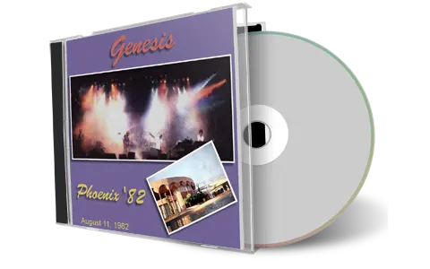Artwork Cover of Genesis 1982-08-11 CD Phoenix Audience