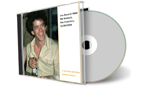 Artwork Cover of Lou Reed 1978-03-22 CD San Francisco Soundboard
