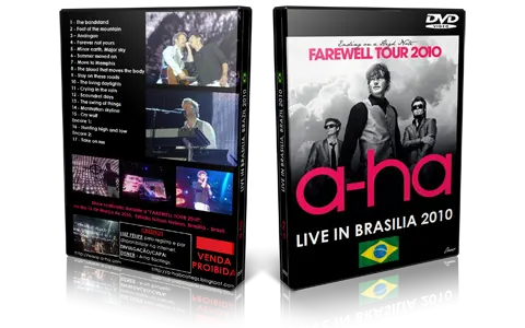 Artwork Cover of A HA 2010-03-16 DVD Brasilia Audience