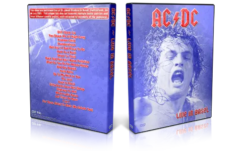 Artwork Cover of ACDC 2001-07-06 DVD Basel Audience