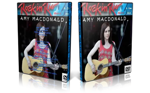 Artwork Cover of Amy Macdonald 2010-06-06 DVD Madrid Proshot