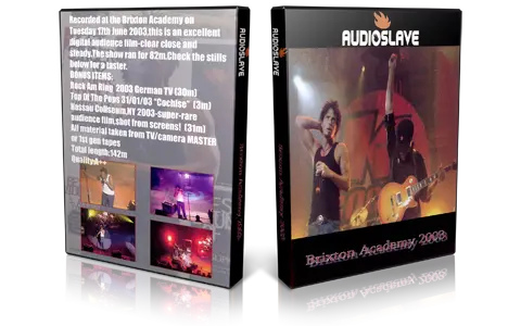 Artwork Cover of Audioslave 2003-06-17 DVD London Audience