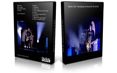 Artwork Cover of Blink 182 2010-08-29 DVD Reading Proshot