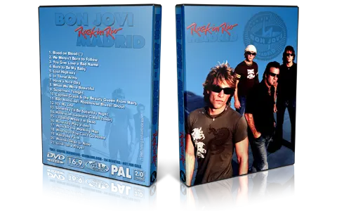 Artwork Cover of Bon Jovi 2010-06-04 DVD Madrid Proshot