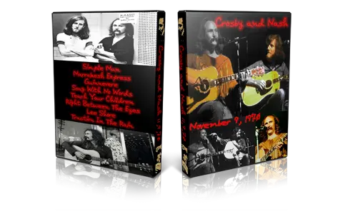 Artwork Cover of CSNY 1970-11-09 DVD BBC in Concert Proshot