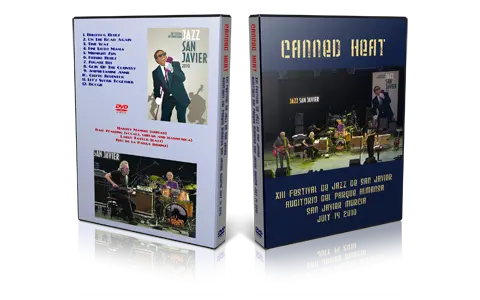 Artwork Cover of Canned Heat 2010-07-14 DVD San Javier Proshot