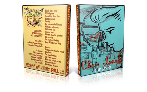 Artwork Cover of Chris Isaak 2010-07-02 DVD Murcia Proshot