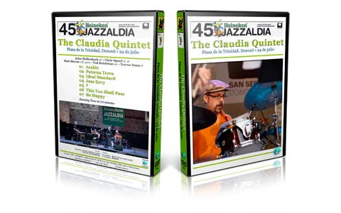 Artwork Cover of Claudia Quintet 2010-07-24 DVD San Sebastian Proshot