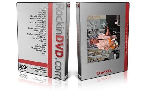 Artwork Cover of Cracker 2010-01-09 DVD Chicago Audience