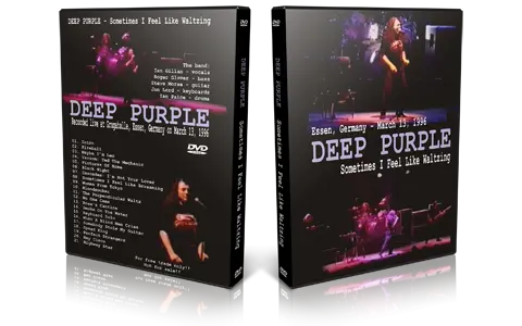 Artwork Cover of Deep Purple 1996-03-13 DVD Essen Audience