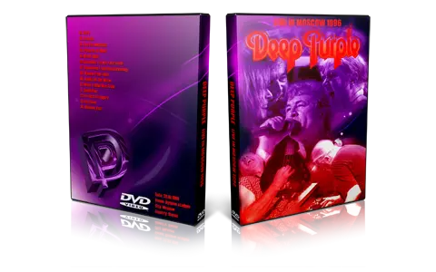 Artwork Cover of Deep Purple 1996-06-23 DVD Moscow Proshot