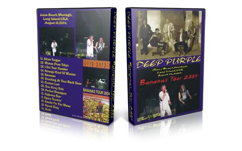 Artwork Cover of Deep Purple 2004-08-15 DVD Wantagh Audience
