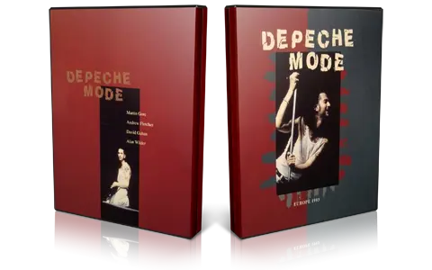 Artwork Cover of Depeche Mode 1993-07-31 DVD London Audience