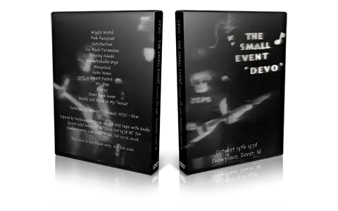 Artwork Cover of Devo 1978-10-19 DVD Dover Proshot
