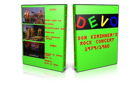 Artwork Cover of Devo Compilation DVD Don Kirshner 79-80 Proshot
