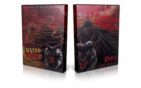 Artwork Cover of Dio 1990-10-05 DVD Lakeland Audience