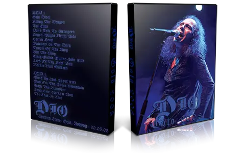 Artwork Cover of Dio 2008-05-30 DVD Oslo Audience