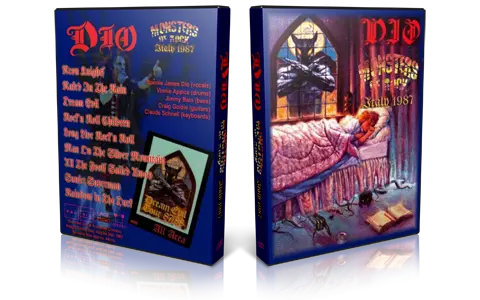 Artwork Cover of Dio Compilation DVD Monsters Of Rock 87 Proshot