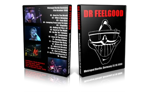 Artwork Cover of Dr Feelgood 1980-10-31 DVD Berlin Proshot
