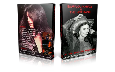 Artwork Cover of Emmylou Harris 1977-03-26 DVD Bremen Proshot