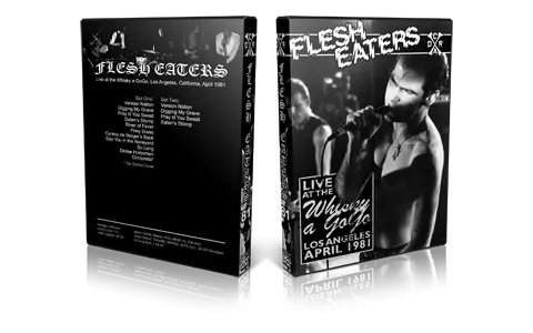 Artwork Cover of Flesh Eaters 1981-04-21 DVD Los Angeles Audience