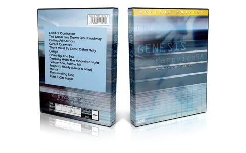 Artwork Cover of Genesis 1998-01-31 DVD Katowice Proshot